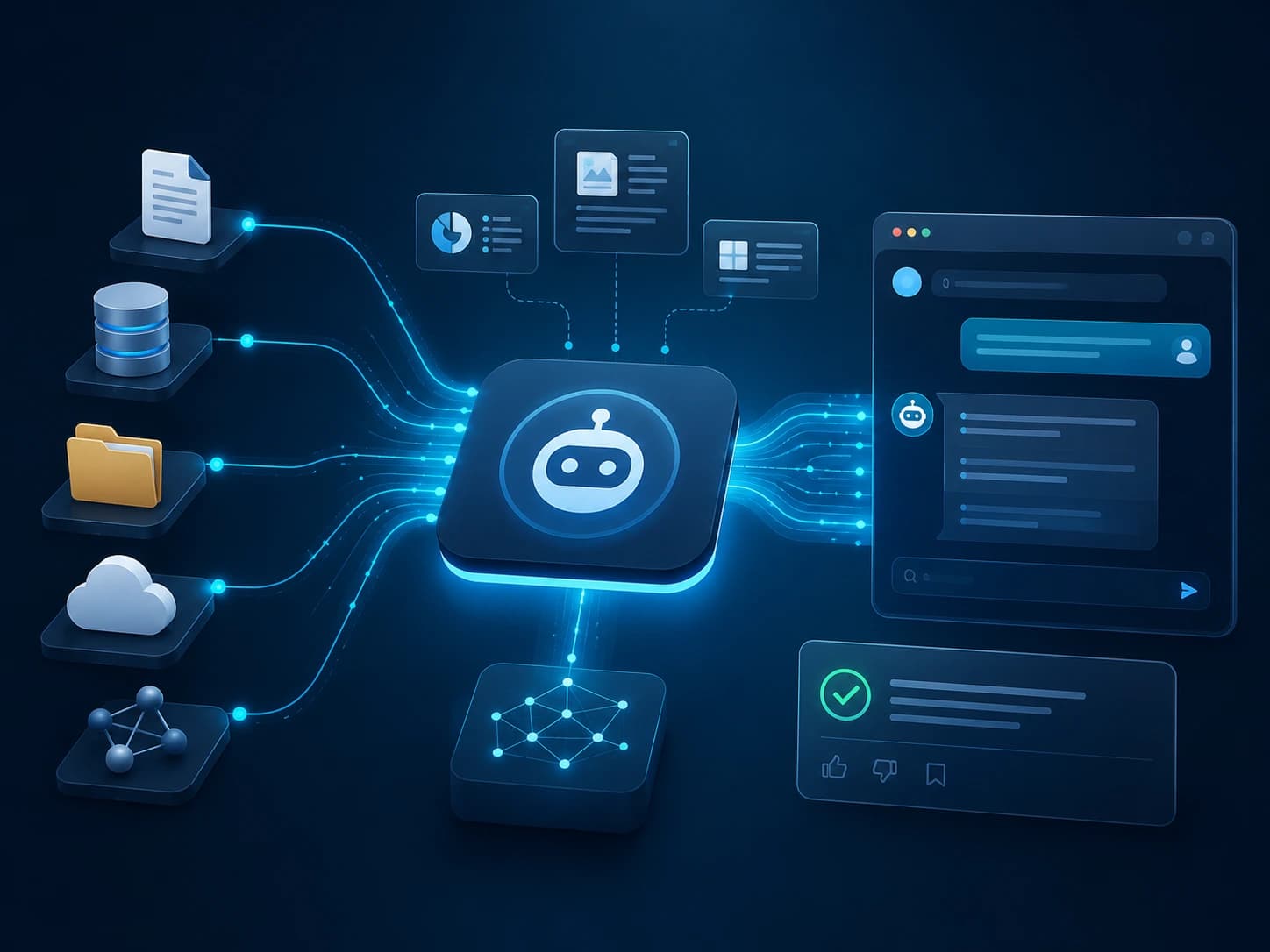 RAG Systems illustration for AI-native mobile app development
