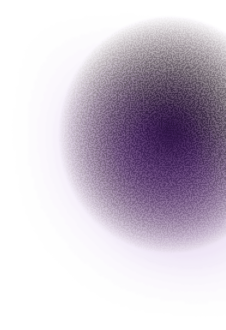 Decorative gradient behind empowering business section