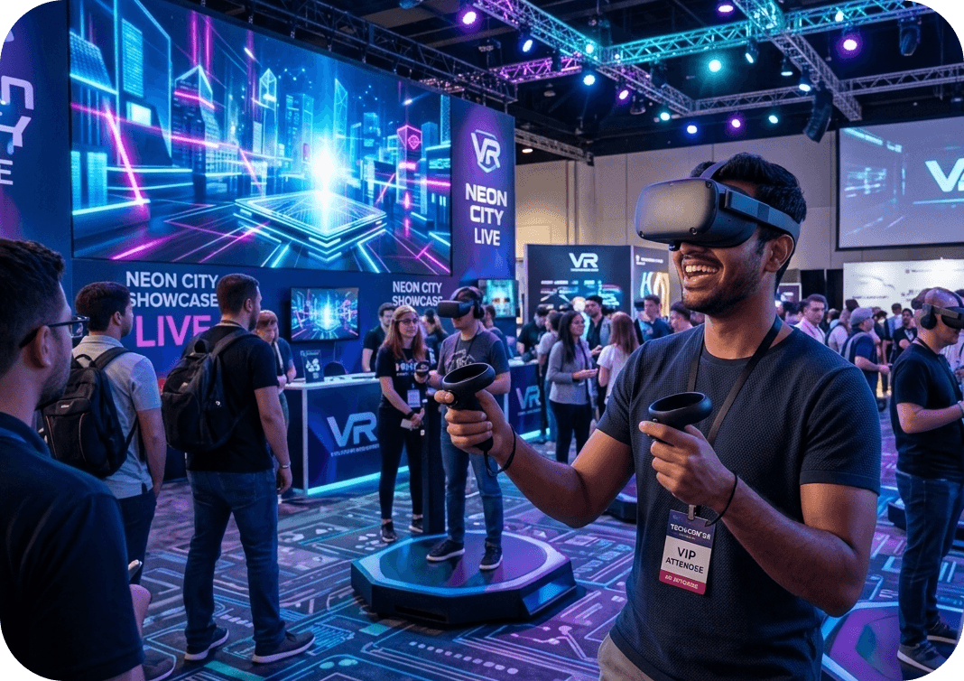 VR Event Case Study immersive virtual reality experience showcase