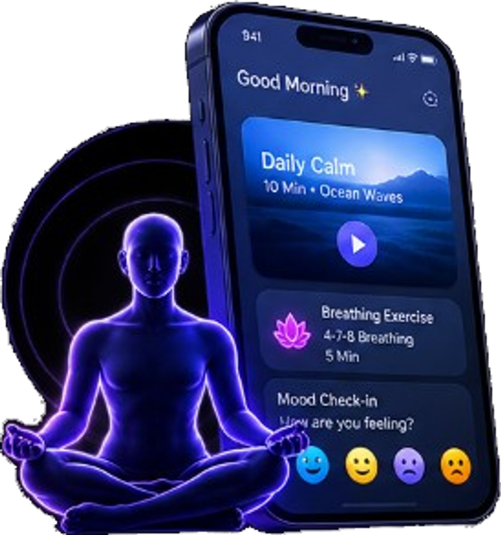 Meditation and mindfulness app icon